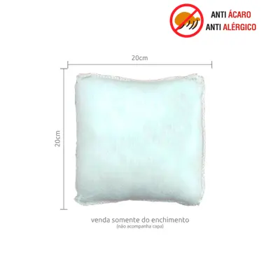 Refil para Enchimento de Almofada 20x20cm personalizado