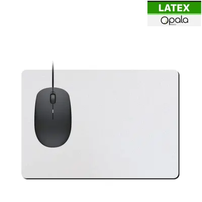 Mouse pad de Latex Retangular 19x23cm - 05 Unidades personalizado