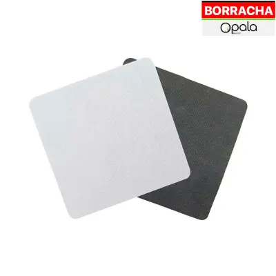 Porta Copos Borracha Quadrado - 5 Unidades - Opala Brindes personalizado