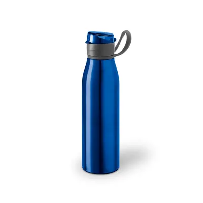 Squeeze de Alumínio Azul com Tampa e Alça - 650ml personalizado
