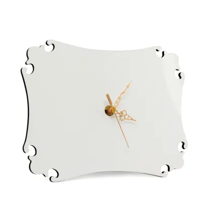 Relógio em MDF Premium Brilho Retangular 24x18,5cm - C132 personalizado