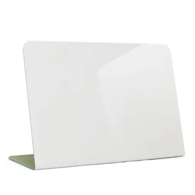 Porta Retrato de Metal Branco 15x20cm Horizontal personalizado