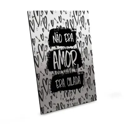Placa de MDF com Tecido Brilho de 6mm - 19x28cm personalizado