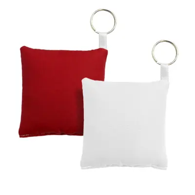 Almochaveiro Branco/Vermelho 8x8cm - 5 Unidades personalizado