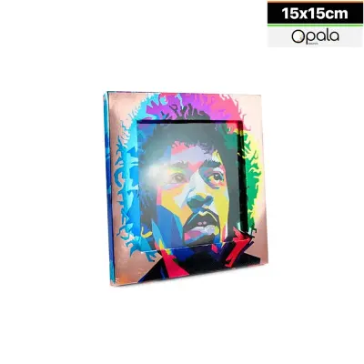 Moldura Cartonada para Azulejo 15x15cm Prateada - Opala Brindes personalizado