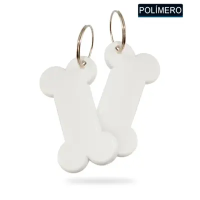 Chaveiro Osso de Plástico - 10 Unidades personalizado