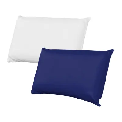 Capa para Travesseiro Azul Royal / Branca - 50x70cm personalizado