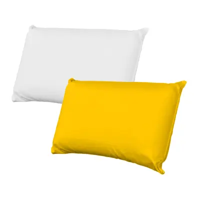 Capa para Travesseiro Amarelo / Branca - 50x70cm personalizado