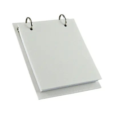 Bloco de Anotação de Mesa 150 Folhas com Capa (13,5 x 16,5cm) e Contra Capa (14,1 x 19,1cm) de Pet - COD 334 personalizado