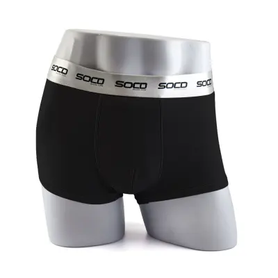 Cueca Boxer com Elástico - Preta (Apenas o elástico é ) personalizado