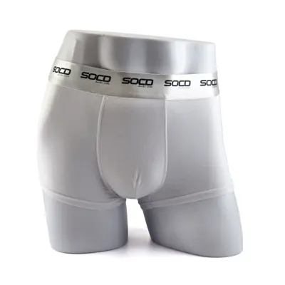 Cueca Boxer com Elástico - Branca (Apenas o elástico é ) personalizado