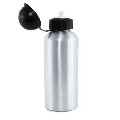 Squeeze de Alumínio Prata Tampa Bola - 600ml personalizado
