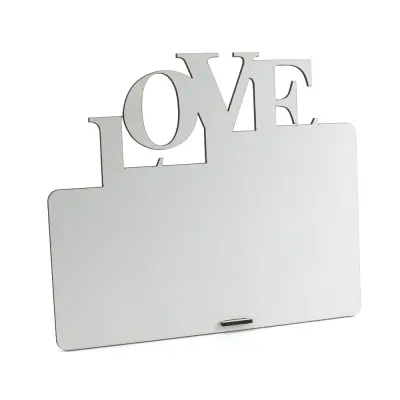 Porta-retrato de MDF Texturizado Modelo Love (25,5 x 21,5cm) personalizado
