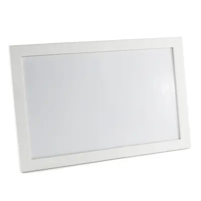 Moldura de MDF Pintada para Azulejo 15x20cm na Cor Branca personalizado