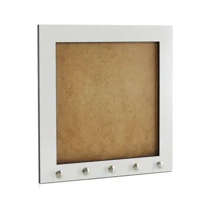 Moldura Porta Chaves para Azulejo 15x15cm - Branco personalizado