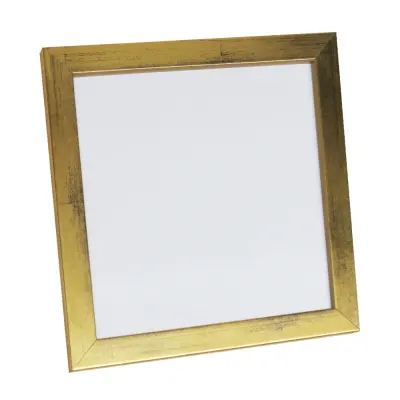 Moldura de MDF Pintada para Azulejo 20x20cm na Cor Ouro Velho personalizado