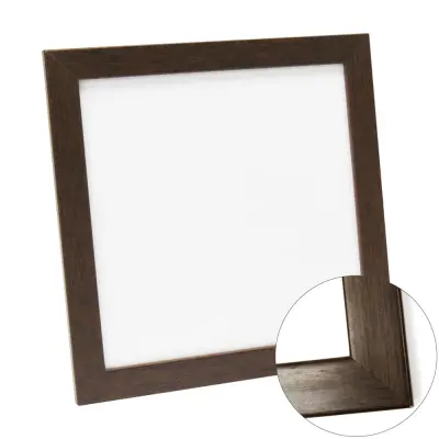 Moldura de MDF Pintada para Azulejo 20x20cm na Cor Tabaco personalizado