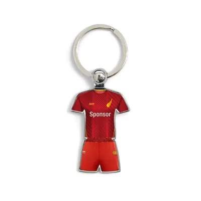 Chaveiro Cromado Formato Uniforme personalizado