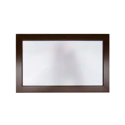Quadro de MDF com Tecido Brilho Formato 10X19 e Moldura - Tabaco personalizado