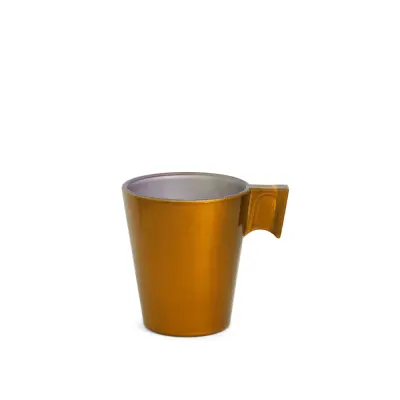 Xícara de Vidro de Café na Cor Amarelo - 80ml personalizado
