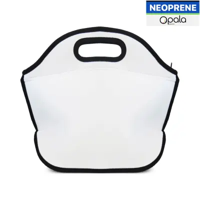 Bolsa / Lancheira de Neoprene com Viés 29x34cm - Opala Brindes personalizado