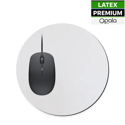 Mouse Pad de Latex Premium Redondo 20cm Diamentro - 5 Unidades personalizado