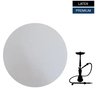 Tapete de Narguile de Latex Premium Redondo - 28cm personalizado