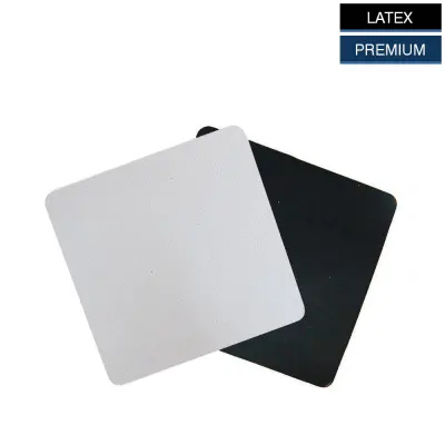 Porta Copos de Latex Premium Quadrado - 5 Unidades personalizado