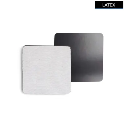 Plaquinha de Imã de Latex Quadrado - 05 Unidades personalizado